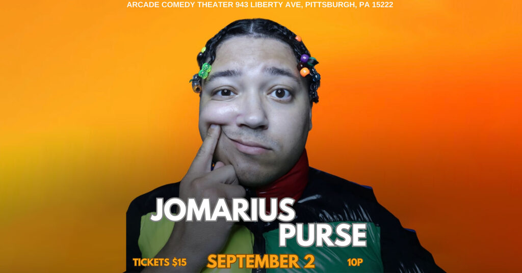 Comedian JoMarius Purse poster
