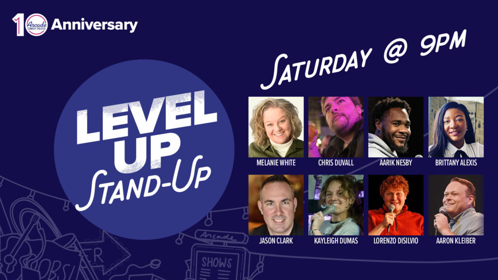 Arcade Anniversary: Level Up Stand Up poster