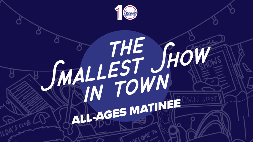 Arcade Anniversary: the smallest show in town poster