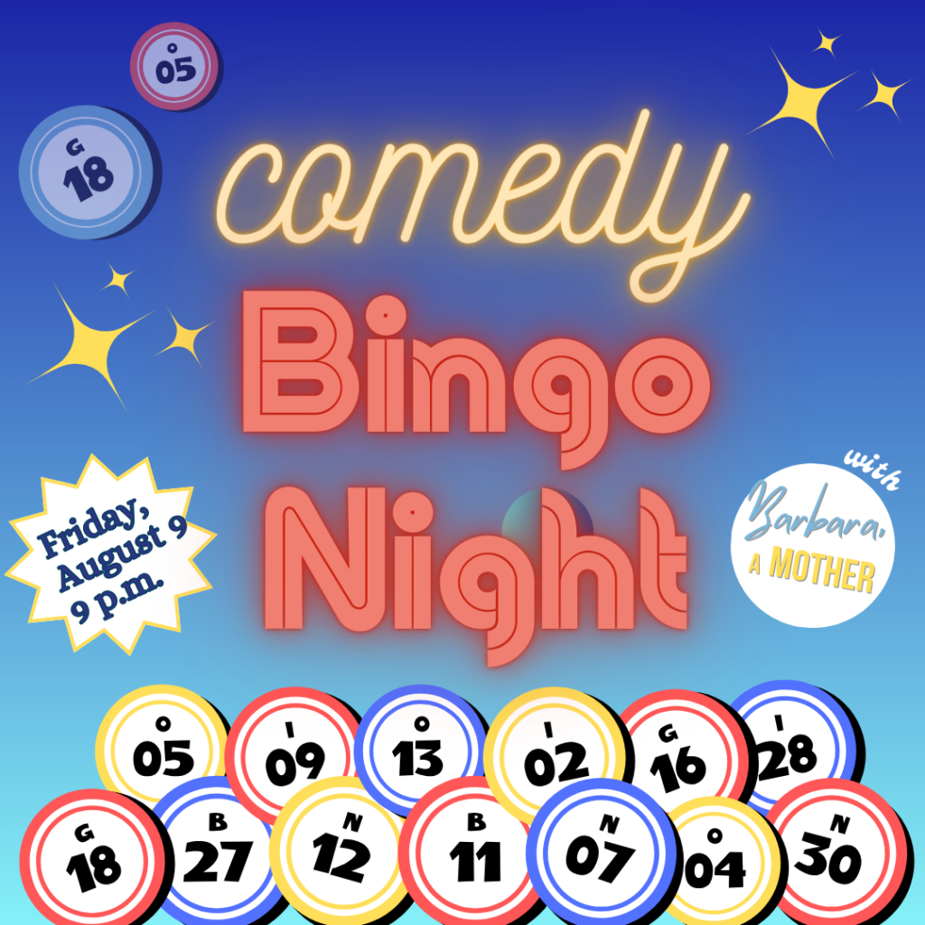 Barbara, A Mother: Comedy Bingo poster