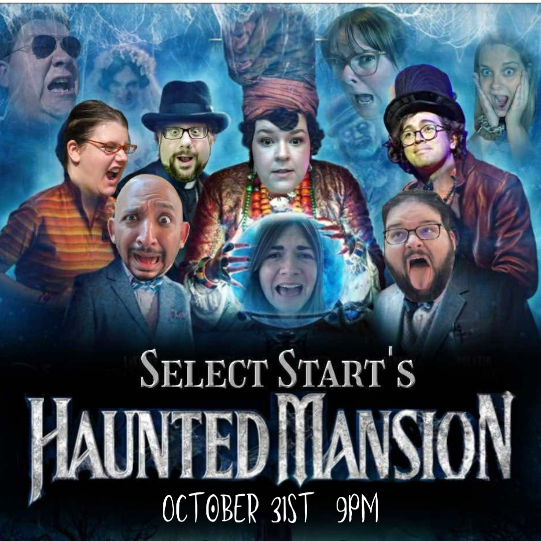 All Hallows Eve and what better place to be than Arcade Comedy theater for some spooky short form improv? Come watch this motley crew of comedy experts exorcise the paranormal through quips and callbacks at our Haunted Mansion show! Tricks in our improv games throughout our sinister mansion will provide a treat for the audience!