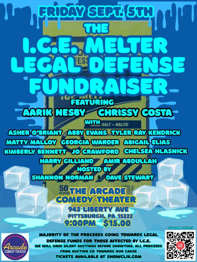 The I.C.E. Melter Legal Defense Fundraiser poster