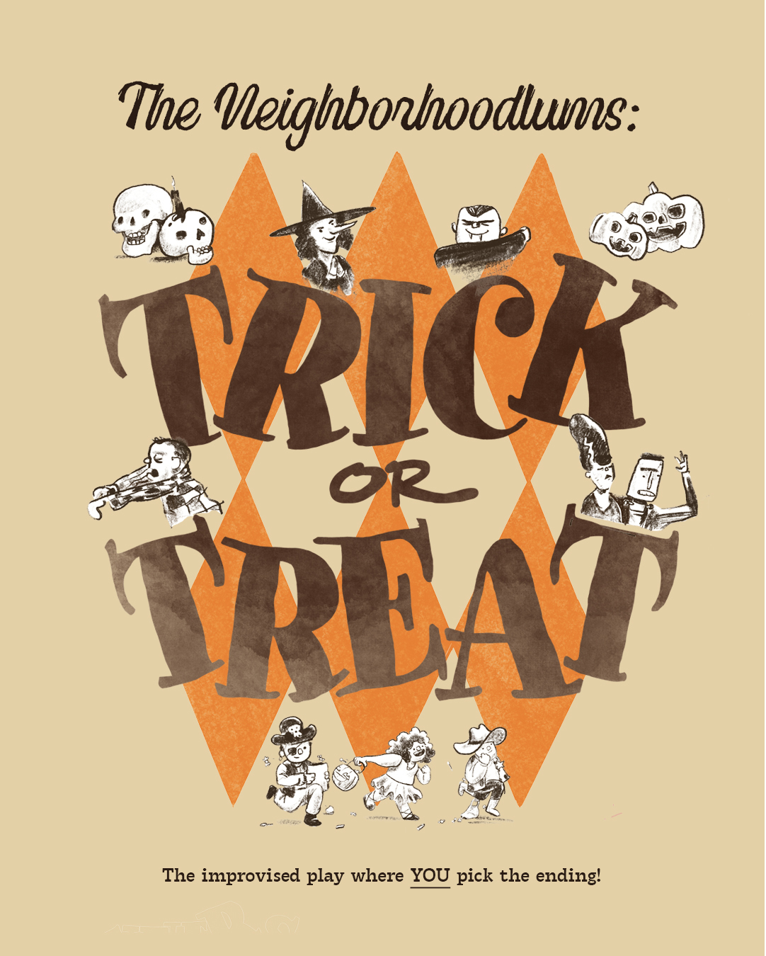 Choose your own improv adventure in this special Halloween presentation from Pittsburgh’s busiest improv team, Kevin’s Garage!