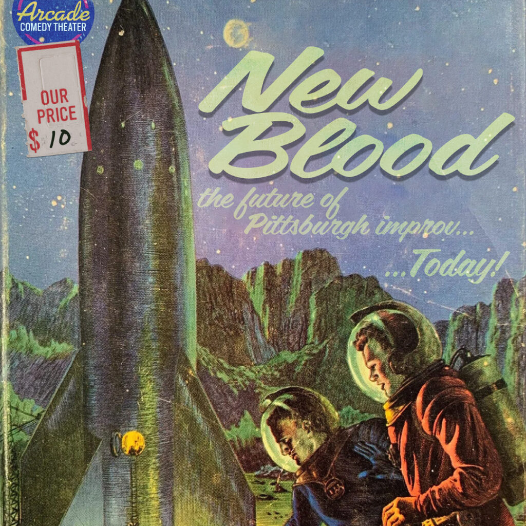 New Blood: A Student Showcase poster