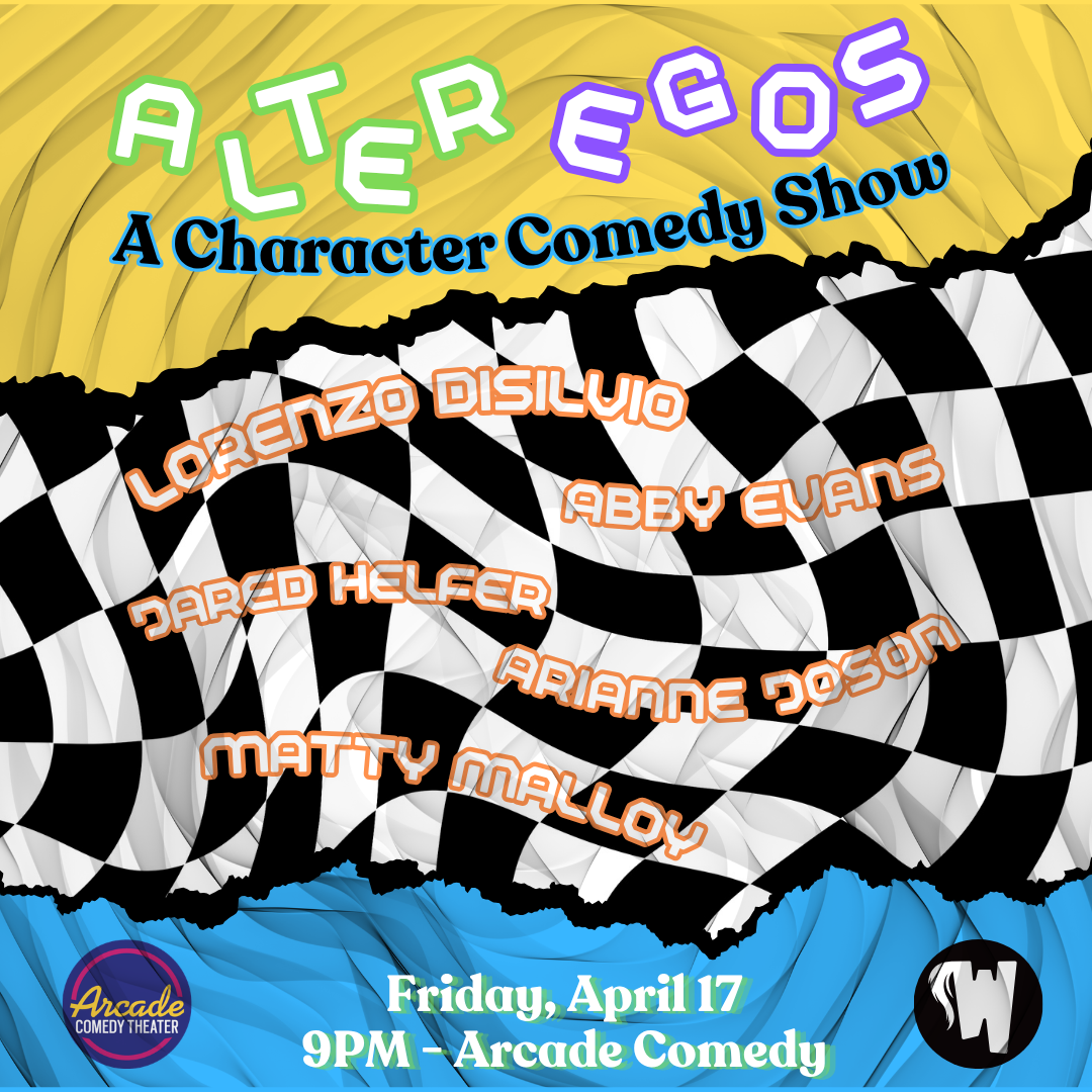 Alter Egos is a show where new characters are brought to life by some of Pittsburgh's funniest comics and performers. Comics are tasked with creating an original character and perform a set as them. This show is guaranteed to be like nothing you've seen before with a truly unique lineup of characters.