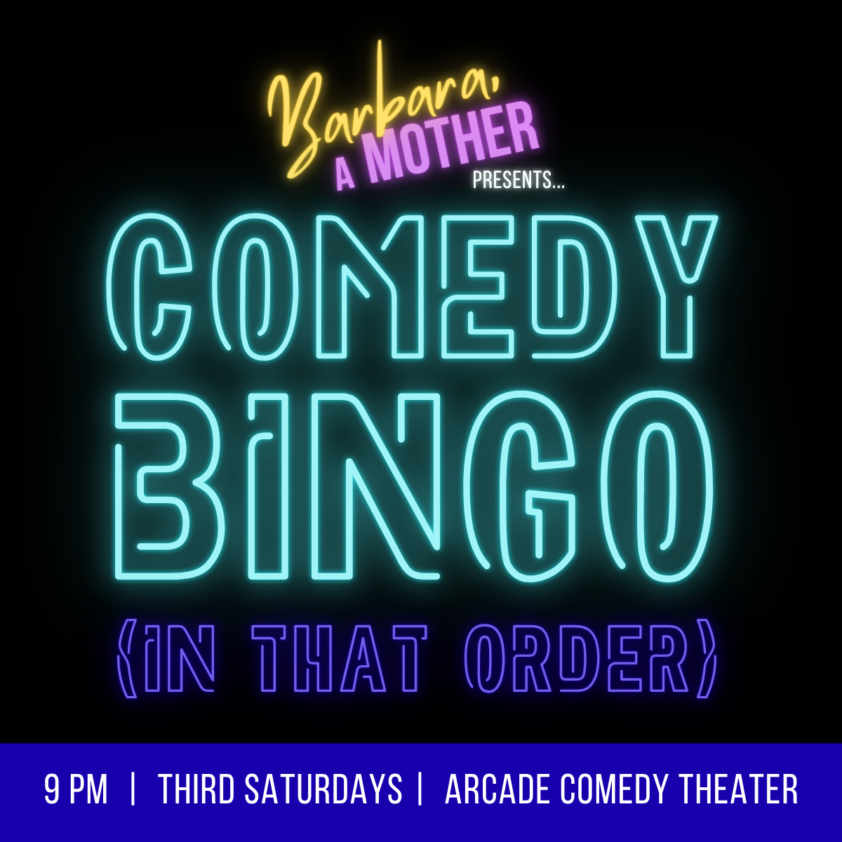 Comedy Bingo Night with Barbara, A Mother