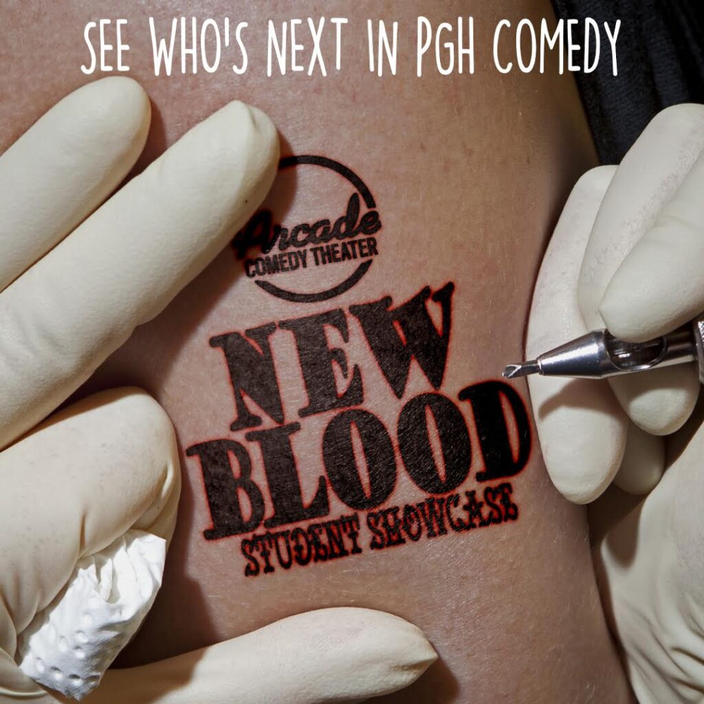 New Blood: Student Showcase poster