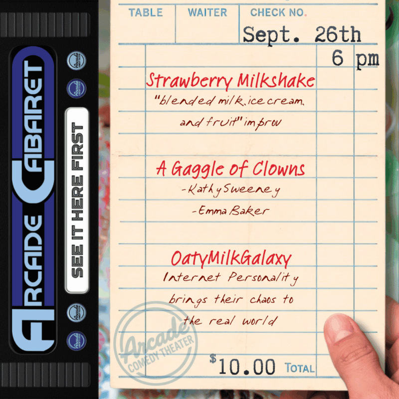 Poster for Arcade Cabaret