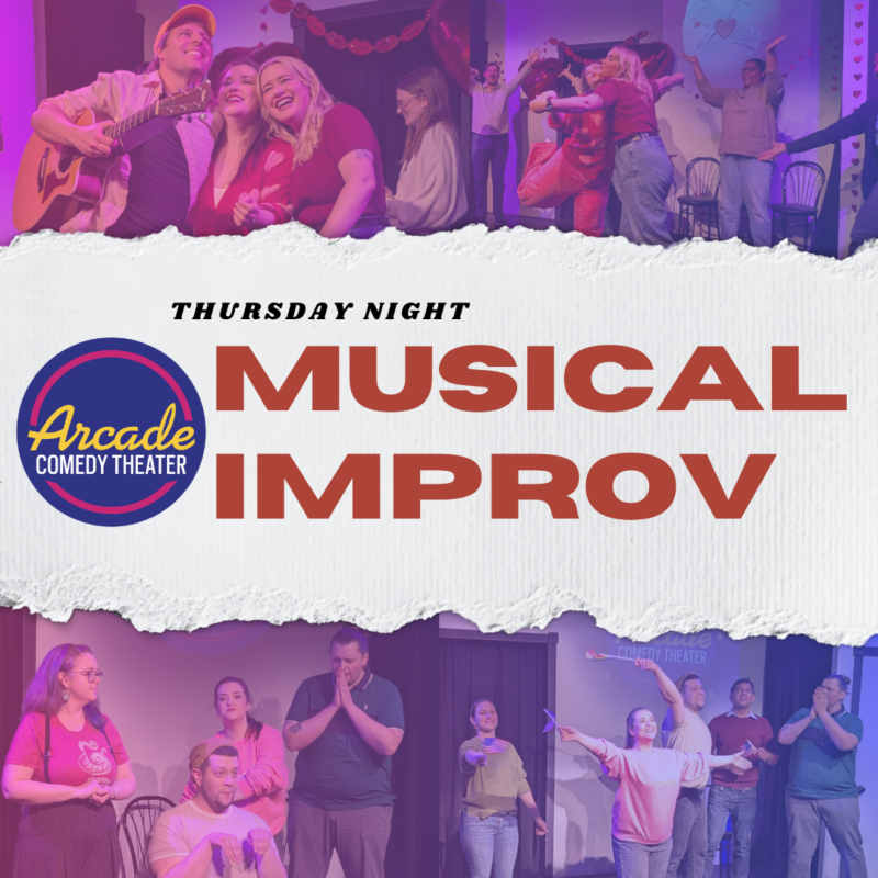 Poster for Musical Improv Night