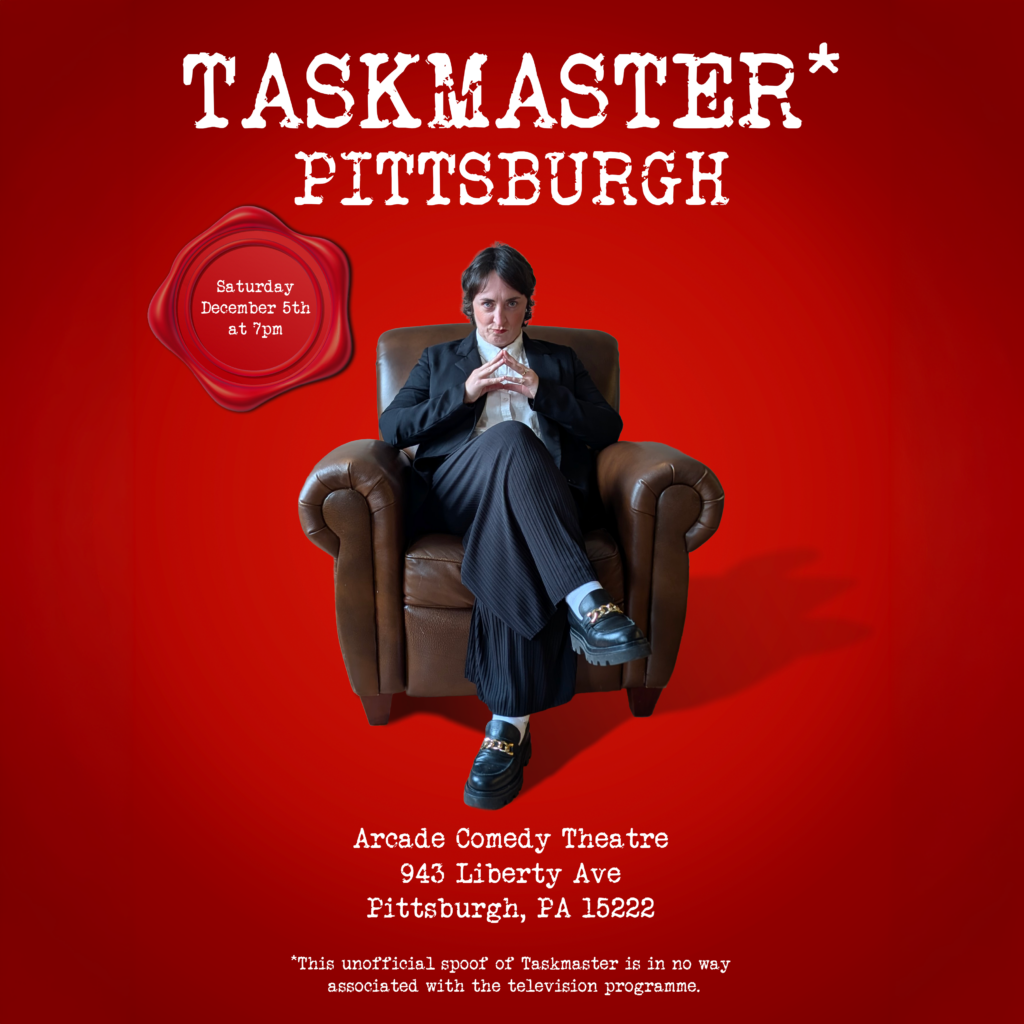 Taskmaster Pittsburgh poster