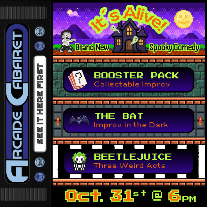 Poster for Arcade Cabaret