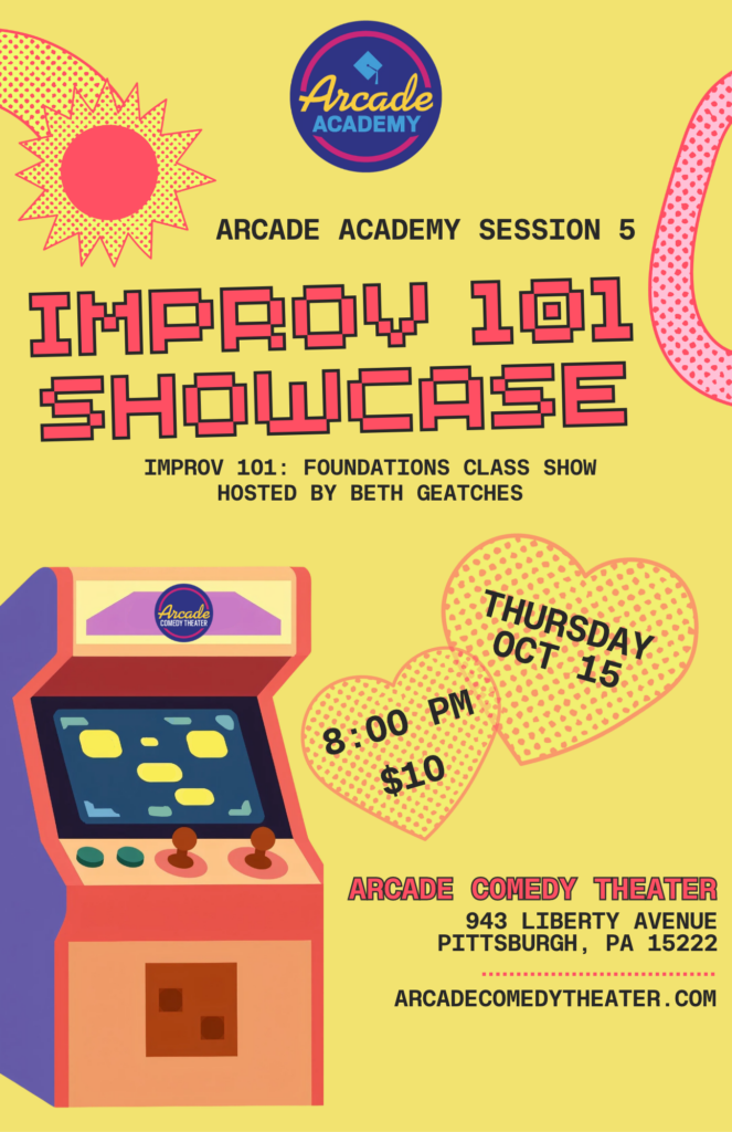 IMPROV 101 Showcase poster