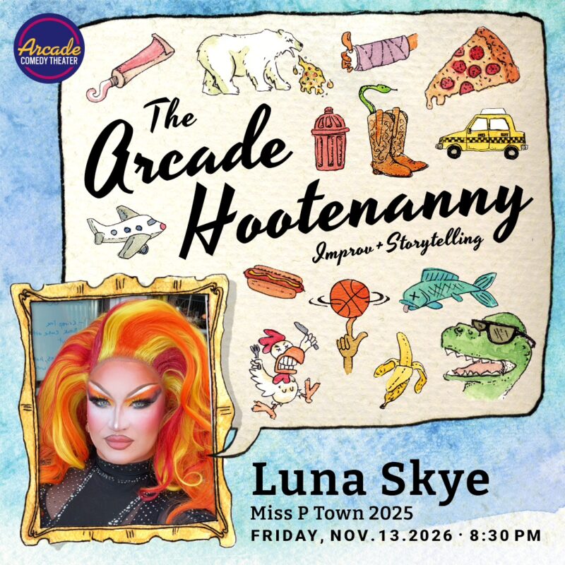 Poster for The Arcade Hootenanny