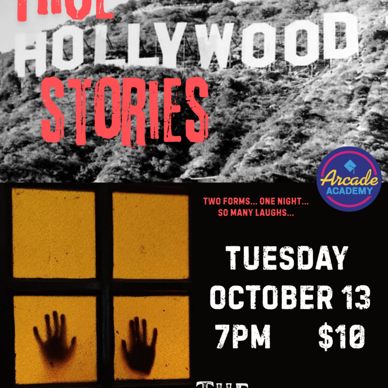 Poster for True Hollywood Stories and The Monoscene